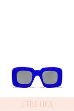 Load image into Gallery viewer, Kids Oversized Blue Sunglasses
