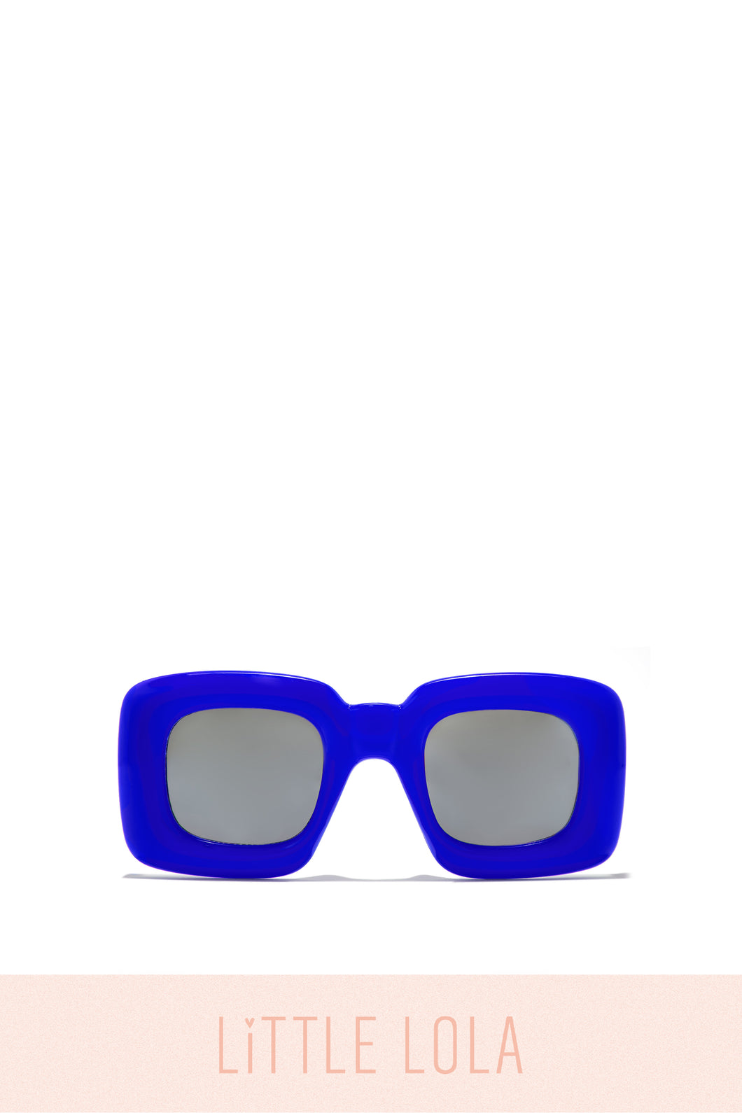Kids Blue Sunglasses With Gray Lenses