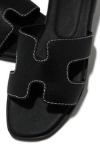 Load image into Gallery viewer, Lucy Slip On Sandals - Black
