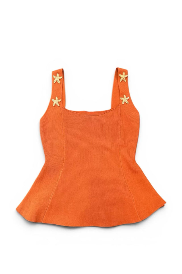 Load image into Gallery viewer, Luxury Coast Tank Top - Orange
