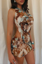 Load image into Gallery viewer, Makayla Halter Mini Dress - Multi
