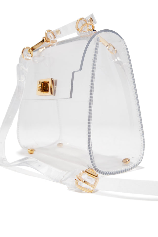 Load image into Gallery viewer, Mallorie Crossbody Handbag - Clear
