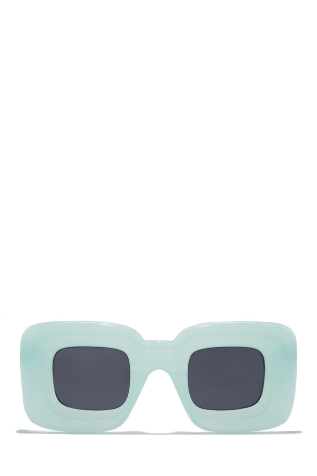 Load image into Gallery viewer, Mint Square Sunglasses

