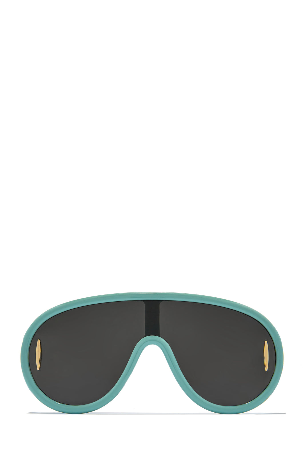 Mint Frame Aviator Sunglasses