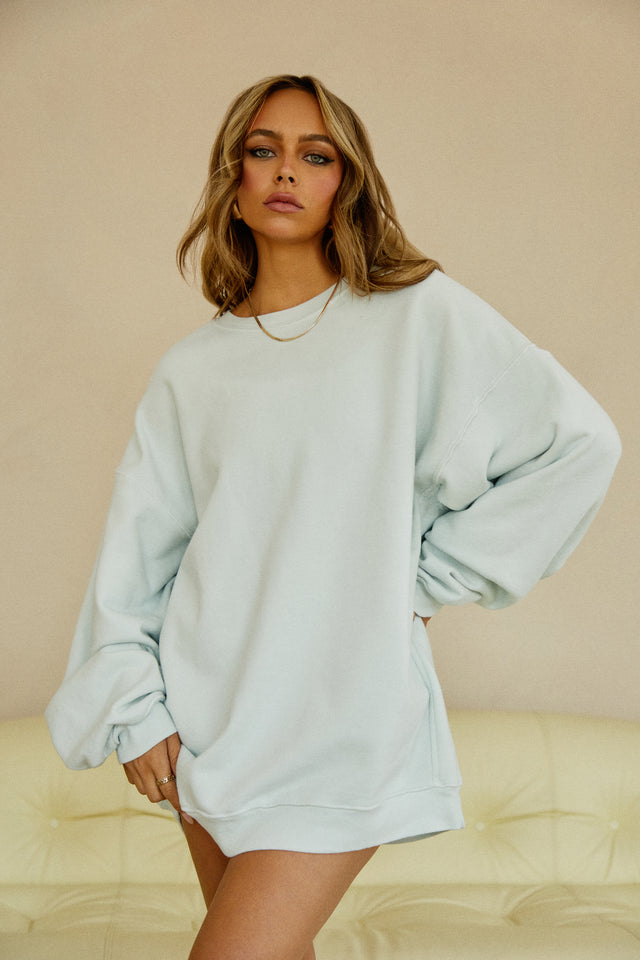 Load image into Gallery viewer, Oversized Mint Sweater
