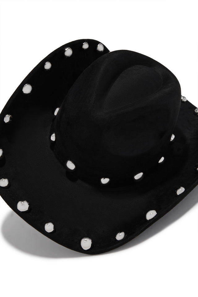 Load image into Gallery viewer, Delia Western Cowgirl Hat - Black
