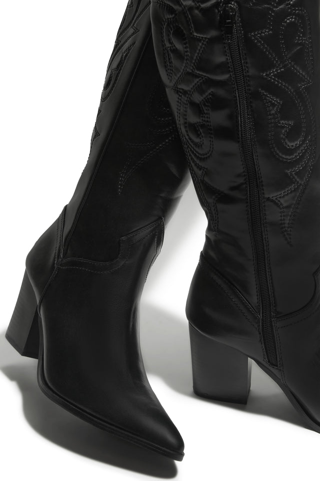 Load image into Gallery viewer, Rodeo Girl Western Boots - Black
