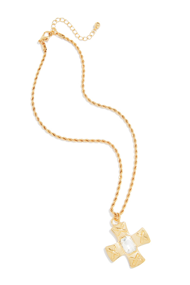 Load image into Gallery viewer, Statement Gold Necklace

