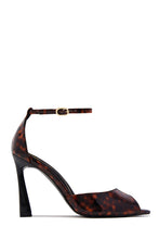 Load image into Gallery viewer, Monika Mary Jane Strap Heels - Tortoise
