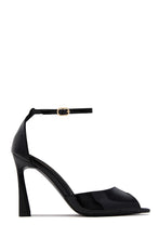 Load image into Gallery viewer, Monika Mary Jane Strap Heels - Black
