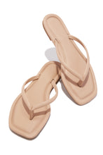 Load image into Gallery viewer, Slip Into Sunshine Thong Sandals - Nude
