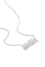 Load image into Gallery viewer, Silver-Tone Embellished MAMA Necklace
