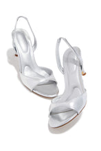 Load image into Gallery viewer, Kianny Single Sole Heels - Silver
