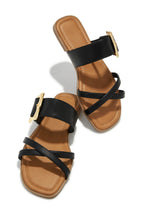 Load image into Gallery viewer, Black Slip On Sandals
