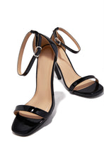 Load image into Gallery viewer, Lucero Single Sole Heels - Black
