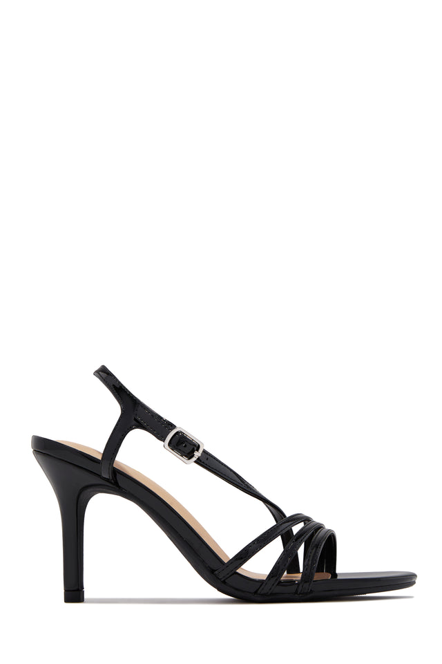 Load image into Gallery viewer, Karina Strappy Single Sole Heels - Black
