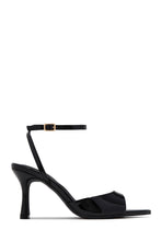 Load image into Gallery viewer, Melissa Ankle Strap Single Sole Heels - Black PAT
