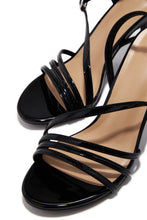 Load image into Gallery viewer, Karina Strappy Single Sole Heels - Black
