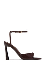 Load image into Gallery viewer, Azani Ankle Strap Single Sole Heels - Brown
