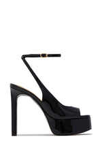 Load image into Gallery viewer, Penelope Platform High Heels - Black

