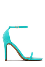 Load image into Gallery viewer, Celebrate Life Single Sole Heels - Aqua
