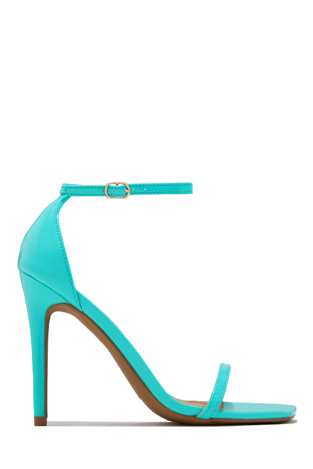 Load image into Gallery viewer, Celebrate Life Single Sole Heels - Aqua

