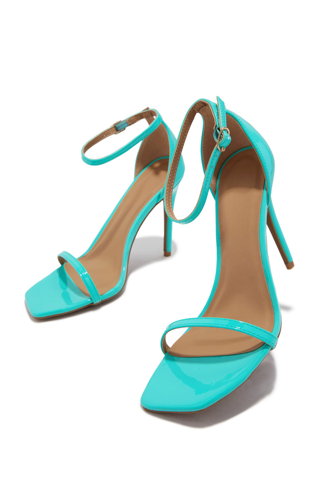 Load image into Gallery viewer, Celebrate Life Single Sole Heels - Aqua

