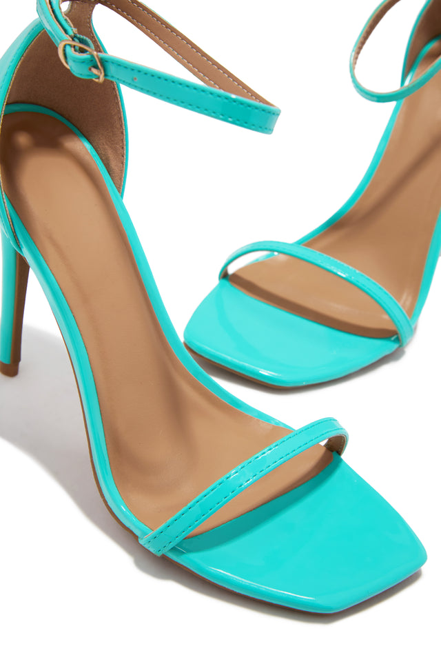 Load image into Gallery viewer, Celebrate Life Single Sole Heels - Aqua

