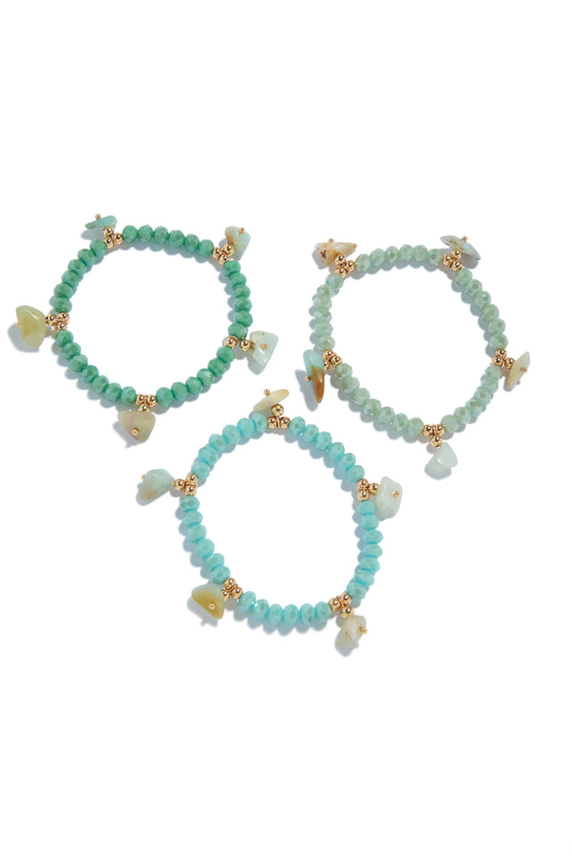 Load image into Gallery viewer, Hanali Bracelet Set - Mint
