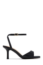 Load image into Gallery viewer, Everly Ankle Strap Single Sole Heels - Black
