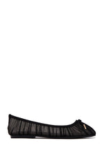 Load image into Gallery viewer, Eliose Mesh Ballet Flats - Black
