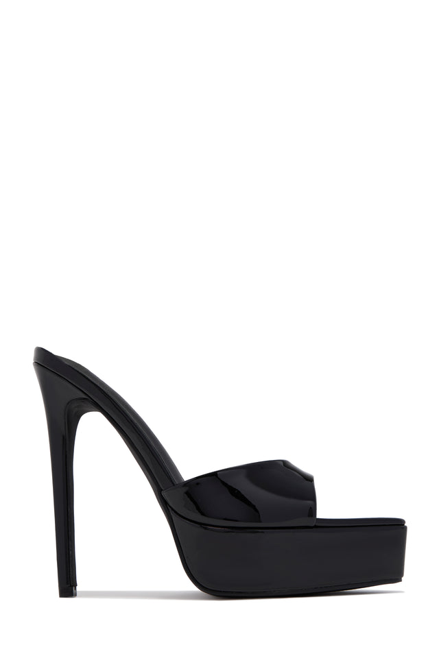 Load image into Gallery viewer, Stassi Platform Heels - Black
