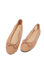 Load image into Gallery viewer, Hailey Mesh Ballet Flats - Nude
