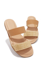 Load image into Gallery viewer, Isabella Slide Sandals - Raffia
