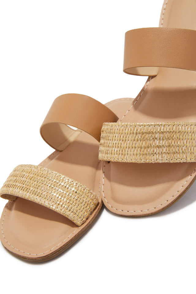 Load image into Gallery viewer, Isabella Slide Sandals - Raffia
