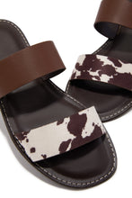 Load image into Gallery viewer, Isabella Slide Sandals - Cow
