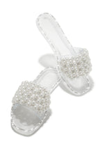 Load image into Gallery viewer, Clear Embellished Sandals
