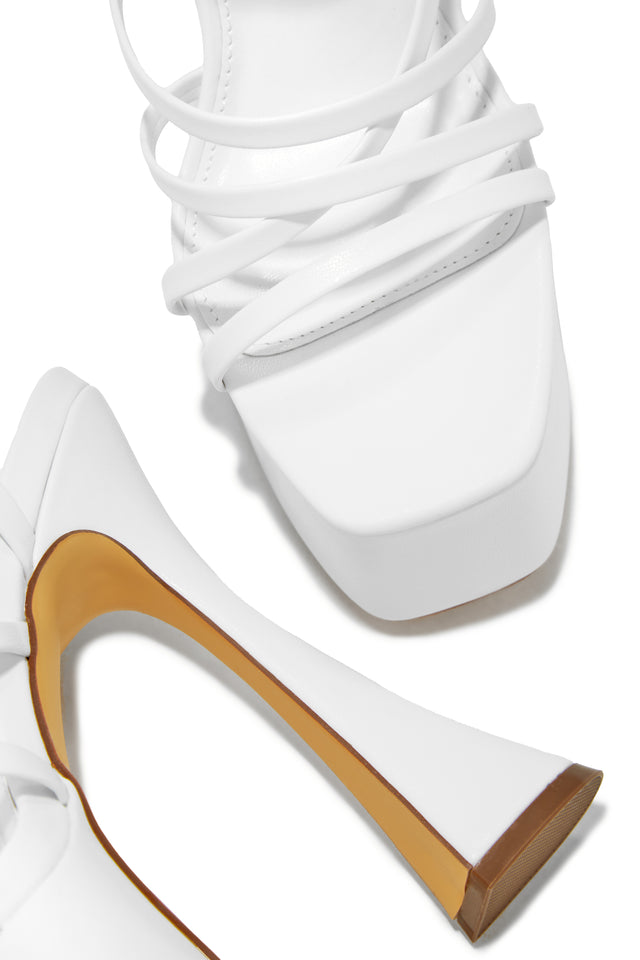 Load image into Gallery viewer, Rozalia Platform High Heels - White
