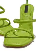 Load image into Gallery viewer, Nylah Ankle Strap Heels - Green
