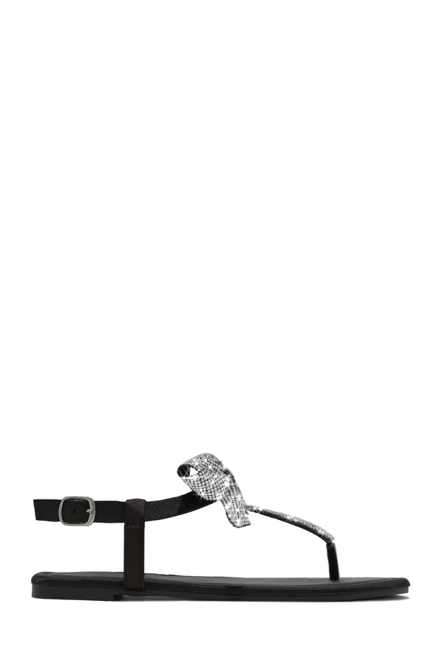 Load image into Gallery viewer, Black Embellished Sandals
