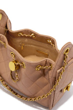 Load image into Gallery viewer, Shantel Quilted Chain Shoulder Bag - Nude
