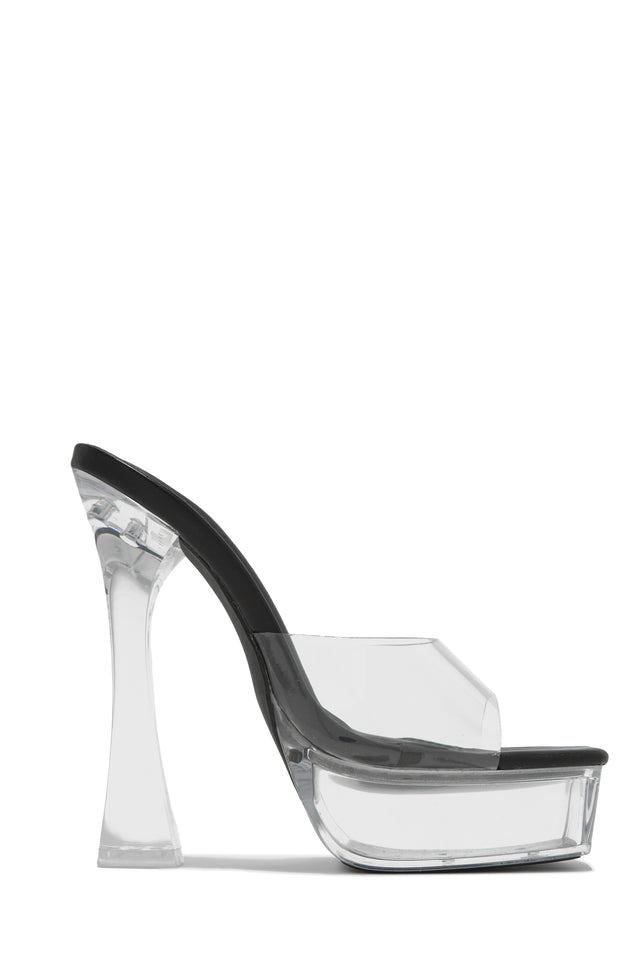 Load image into Gallery viewer, Clear Platform High Heels
