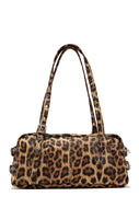 Sasha Buckled Shoulder Bag - Leopard