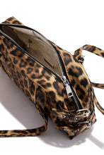 Load image into Gallery viewer, Sasha Buckled Shoulder Bag - Leopard

