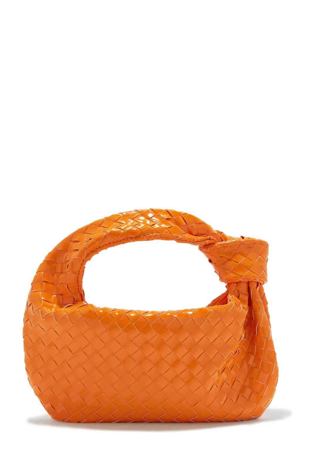 Orange Woven Bag