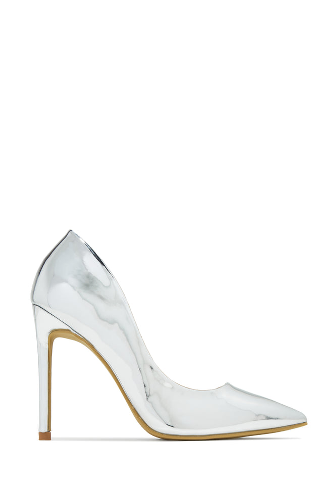 Load image into Gallery viewer, Silver Tone Pump
