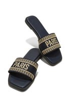 Load image into Gallery viewer, Fashionable Navy Sandals

