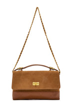 Load image into Gallery viewer, Claire Quilted Shoulder Bag - Tan
