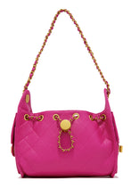 Load image into Gallery viewer, Shantel Quilted Chain Shoulder Bag - Pink
