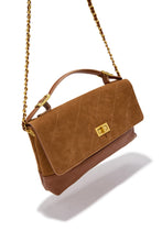 Load image into Gallery viewer, Claire Quilted Shoulder Bag - Tan
